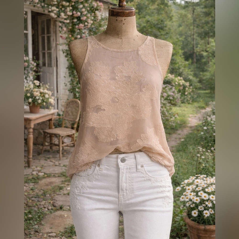 Wilfred Sevres Floral Sheer Blouse